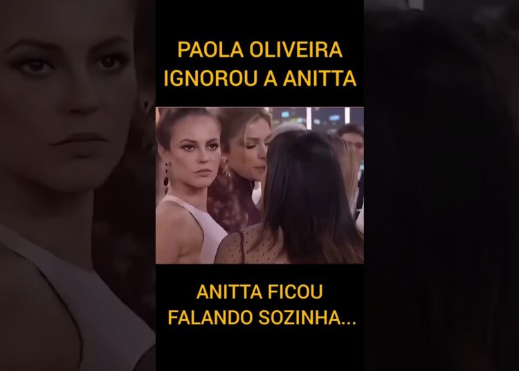 Paola Oliveira deixou Anitta falando sozinha… Que treta!