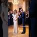 Gala Glamour: William Adjusts Catherine’s Champagne-Gold Dress #royalfamily #britishroyalfamily