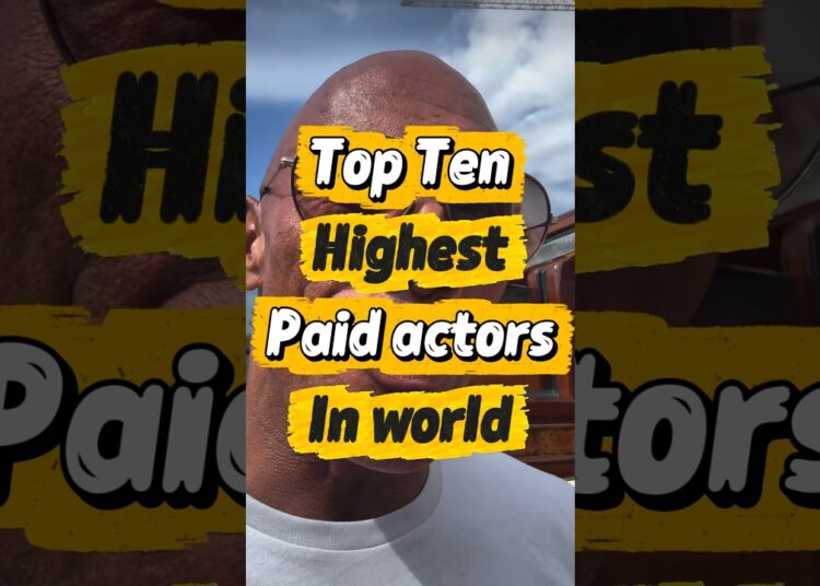 Top 10 Highest Paid Actors in the World 2025 | Hollywood & Global Richest Stars