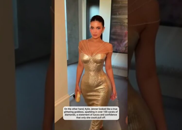 Kylie Jenner & Jennifer Lawrence Share Red Carpet Magic at Golden Globes 2026 #shorts #youtubeshorts
