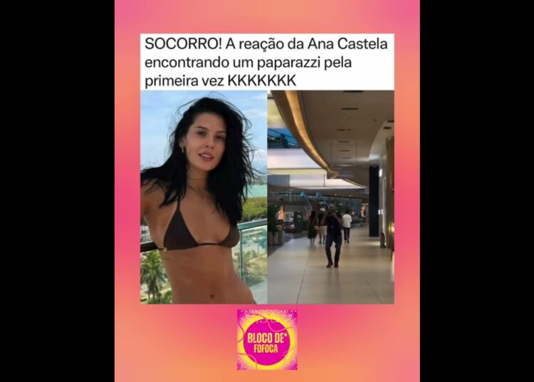 a #anacastela encontrando um paparazzi kkkkk . #fofocas
