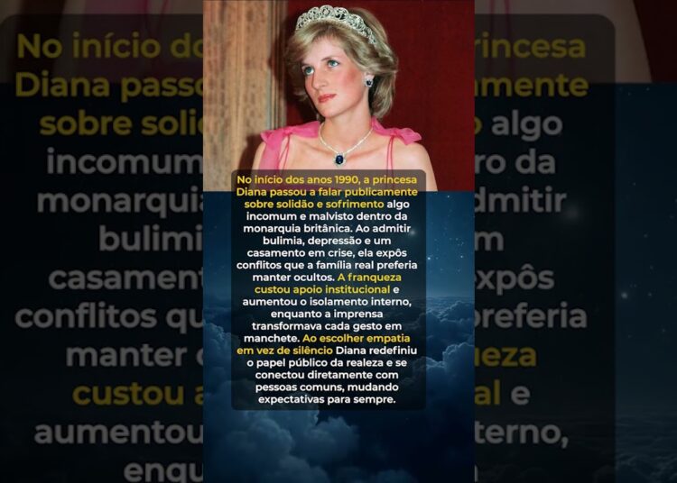 Diana quebrou regras silenciosas da realeza #celebridades #fama