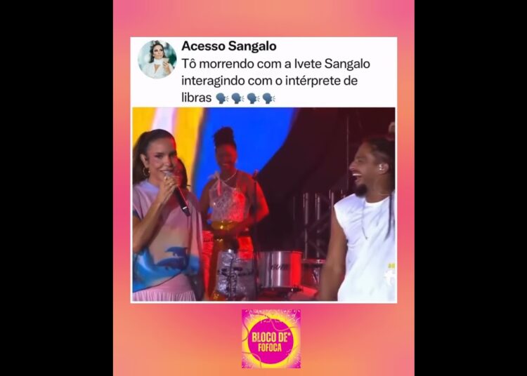 a #ivetesangalo é uma graça 😂😂#fofocas