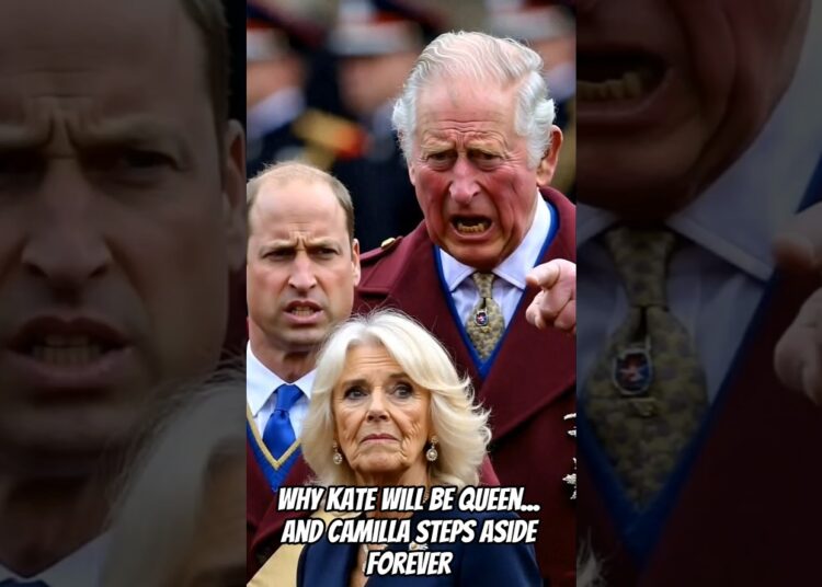 Why Kate Will Be Queen… And Camilla Steps Aside Forever #camilla #royal #kate #william #charles