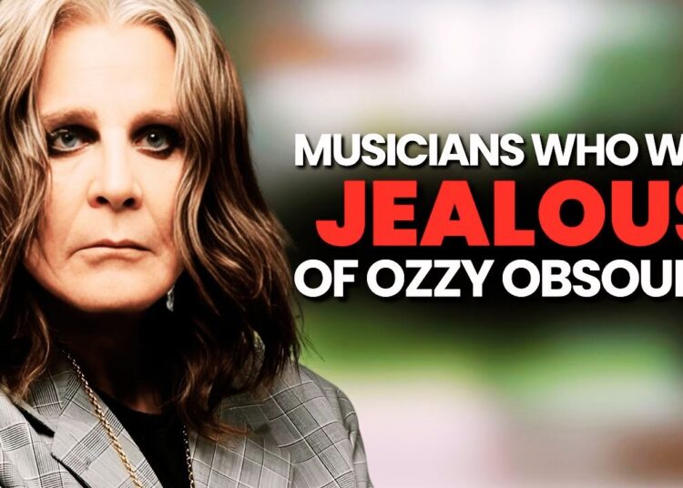Top 6 Musicians Who Were Jealous Of Ozzy Osbourne