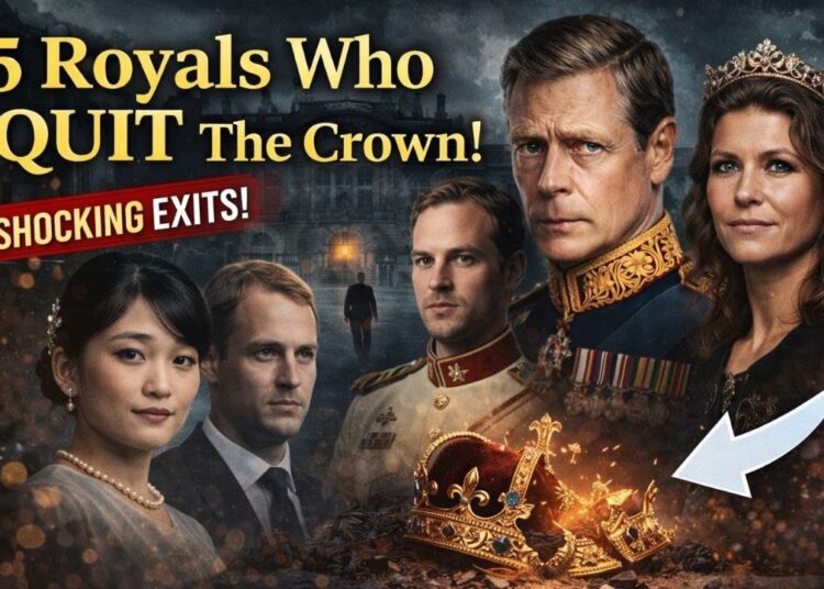 5 Royals Who Walked Away From the Crown /  They Gave It All Up: 5 Royals Who Said NO to the Throne