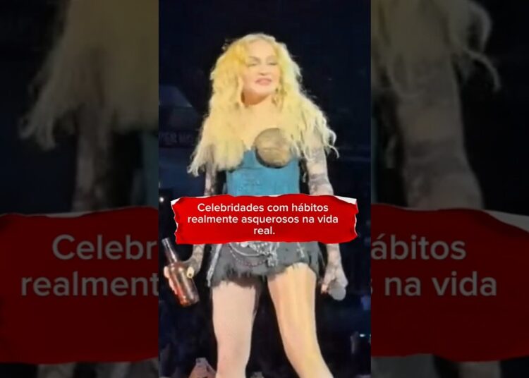 Celebridades com hábitos realmente asquerosos na vida real.