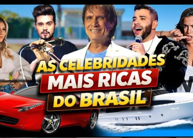 TOP 10 – CELEBRIDADES MAIS RICAS DO BRASIL