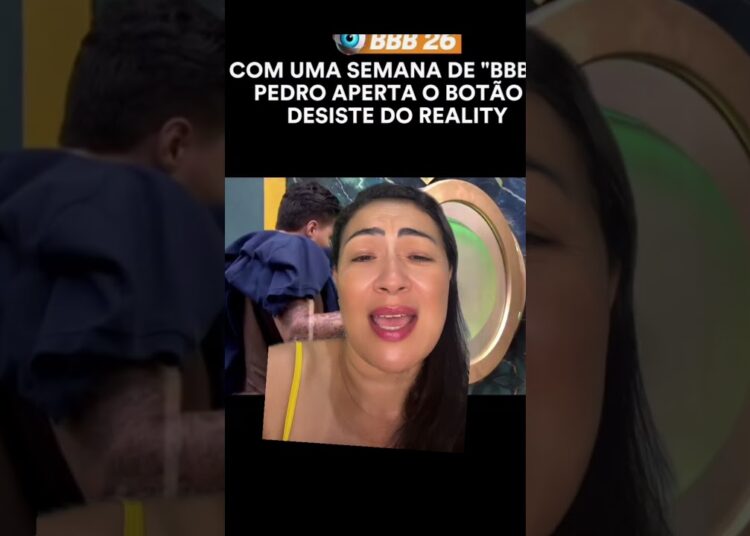 Pedro apertou o botão da desistência #noticias #fatos #fofoca #polemica #bbb26
