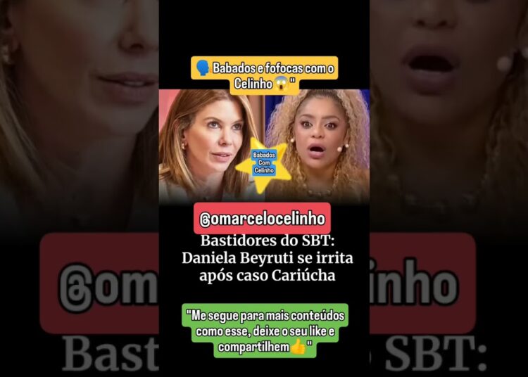 fofocas da boa🗣️ caso Cariucha e sbt mais um capítulo😱#babados #fofocas #cariúcha
