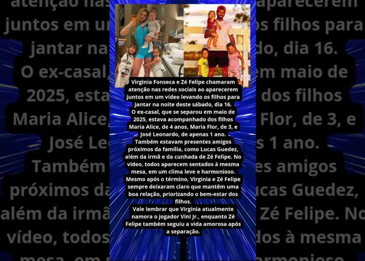 VIRGINIA E ZÉ FELIPE APARECEM JUNTOS