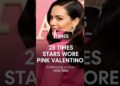 28 TIMES Stars Wore Pink Valentino