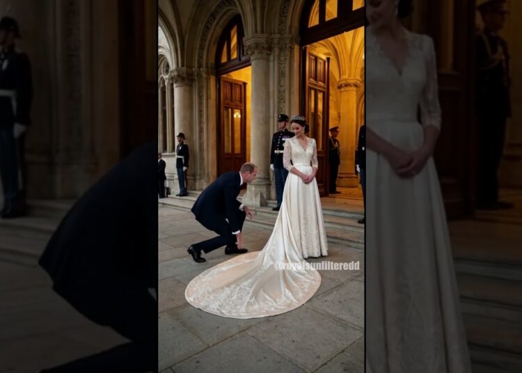 Prince William’s Sweet Gesture for Princess Kate at Palace 😍#britishroyalfamily #shorts #royalfamily