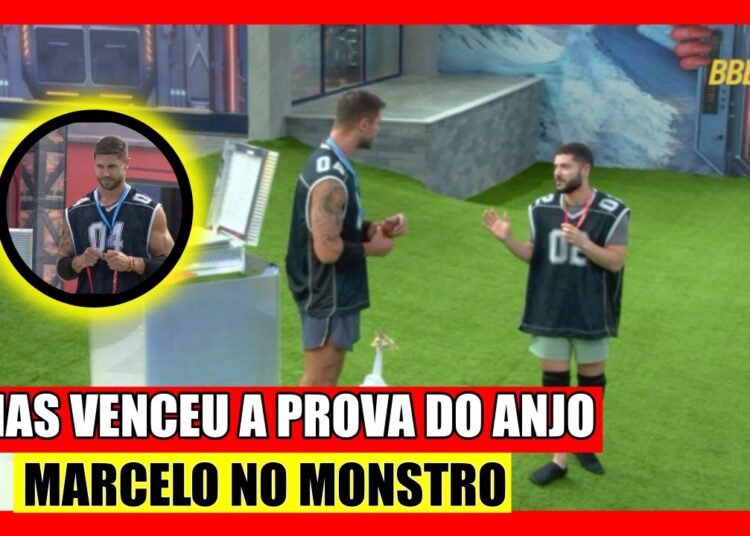 🔴 BBB 26; JONAS VENCE A PROVA DO ANJO E COLOCA MARCELO NO MONSTRO, PEDRO SURTA DURANTE PROVA
