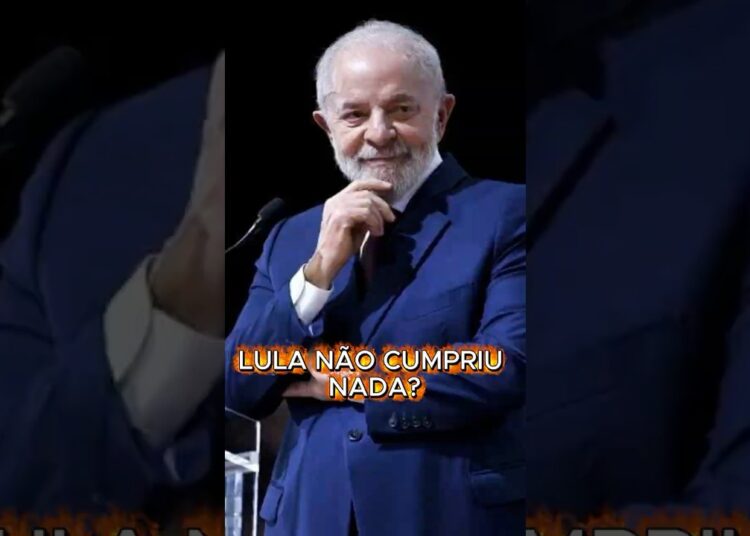 QUANTAS PROMESSAS LULA REALMENTE CUMPRIU? #lula #pt #politica