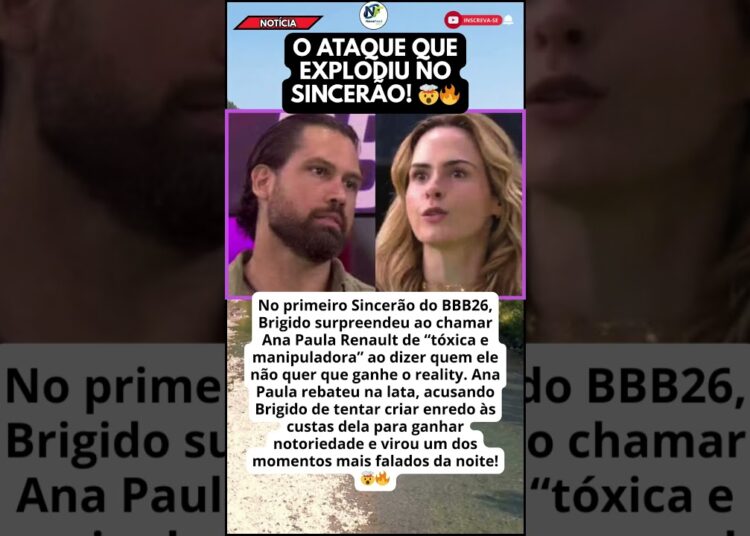 BRIGIDO CHAMA ANA PAULA DE MANIPULADORA NO BBB26 😱🔥