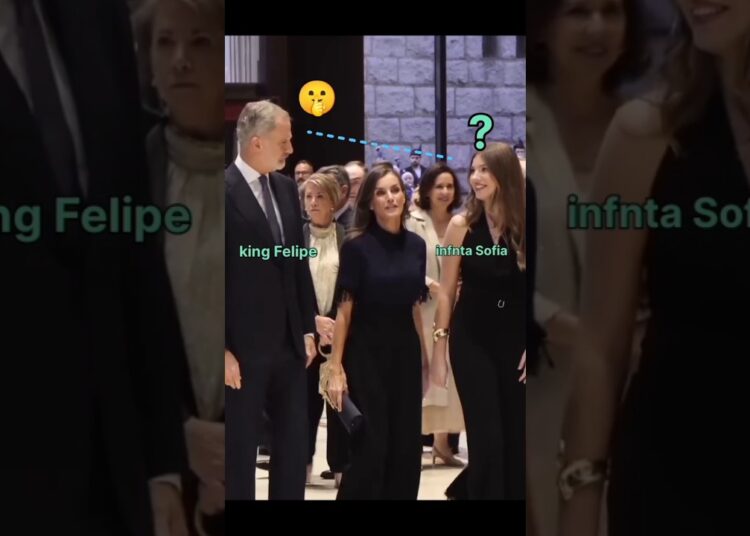 shut up!💥King Felipe gets strict when laughing infnta Sofia #strict#royal#sofia#kingfelipe#new.