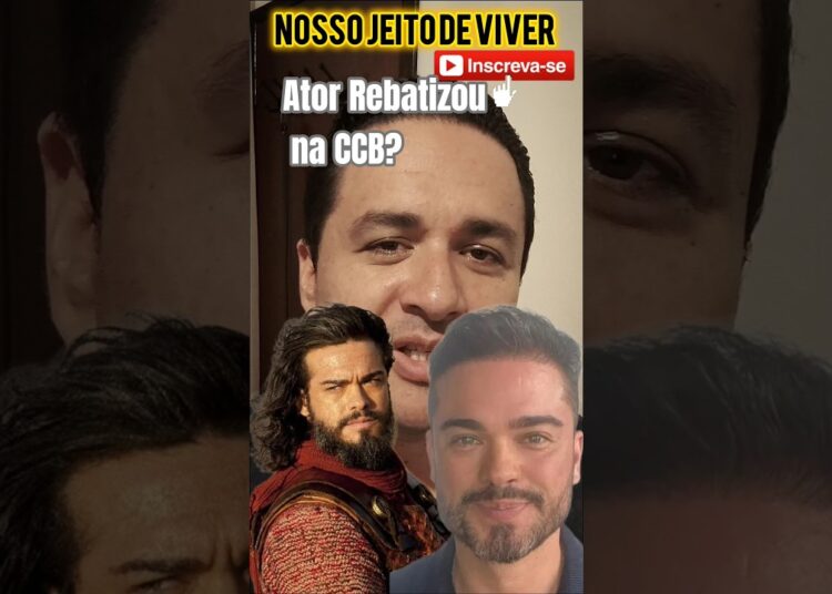 Sidney Sampaio se Rebatiza na Congregação Cristã no Brasil ??😮🙏