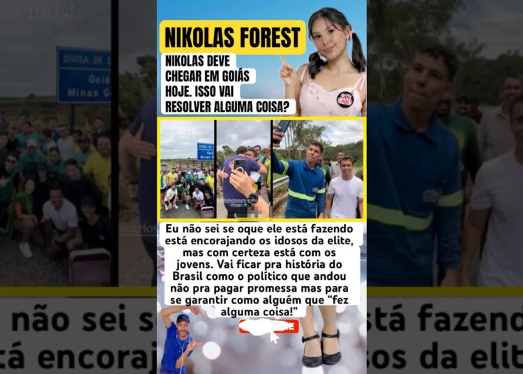 NIKOLAS SE APROXIMA DE GOIAS #feedshorts #politics #fofoca
