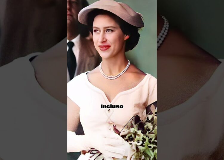 La princesa más rebelde de la realeza británica 👑🔥#PrincessMargaret #RoyalScandal #BritishRoyals