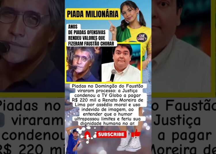 FAUSTÃO PAGA MILHÕES POR PIADA #feedshorts #ultimasnoticia #fofoca