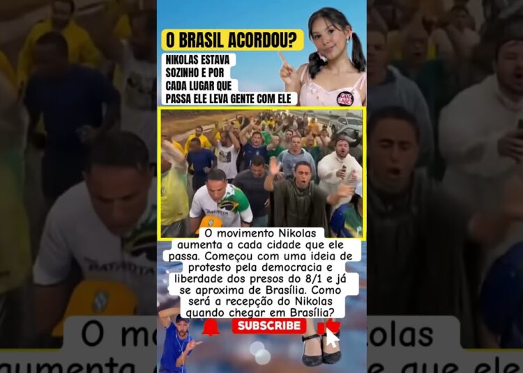NIKOLAS SE APROXIMA DE BRASÍLIA #feedshorts #noticias #fofoca