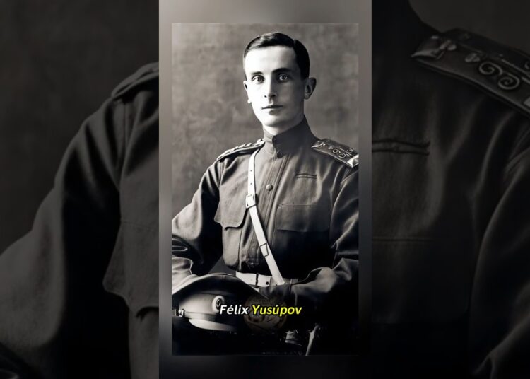 Félix Yusúpov: El príncipe que mató a Rasputín… y cambió el cine para siempre