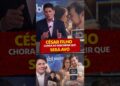 CÉSAR FILHO CHORA AO Anúncio QUE SERA AVÔ