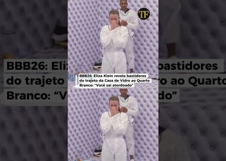 Eliza Klein revela bastidores do trajeto da Casa de Vidro ao Quarto Branco: “Você sai atordoado”