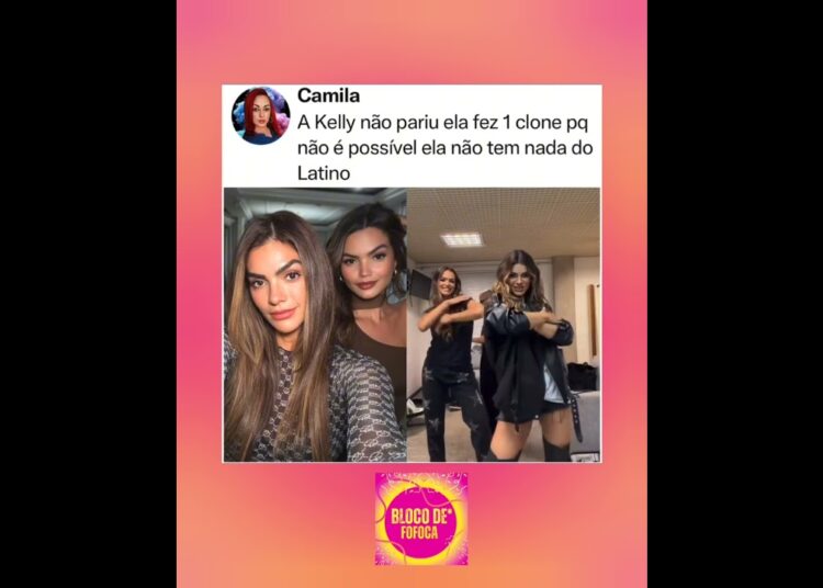 a filha da #kellykey é a cópia dela . #fofocas #fofoca #latino
