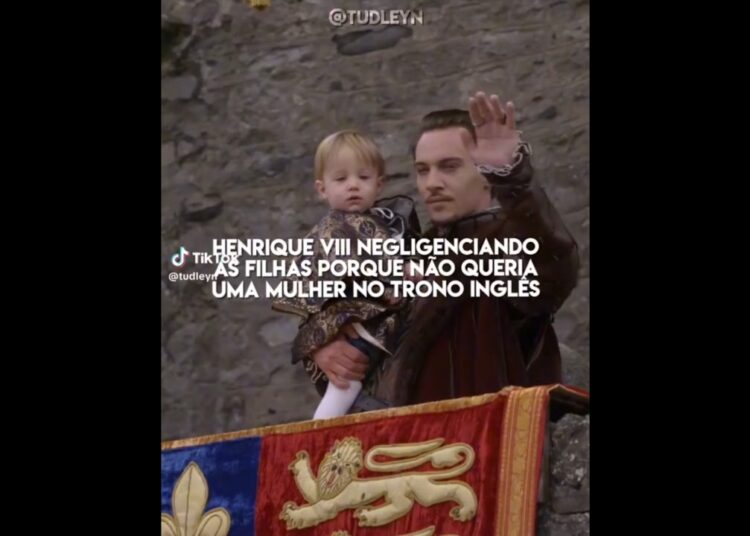 🏵 E esse foi o maior Plot Twist da realeza britânica 🛐 #eratudor #henriqueviii #elizabethi #edit #fy