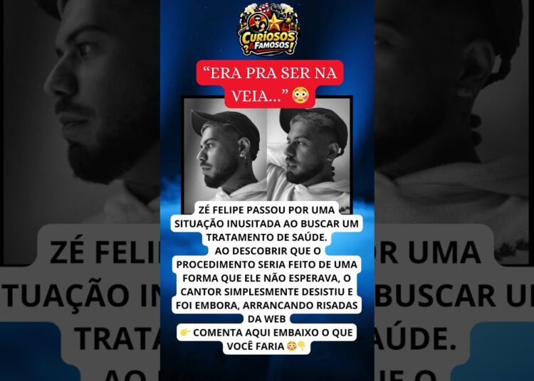 ZÉ FELIPE DESCOBRE COMO SERIA O PROCEDIMENTO E QUASE VAI EMBORA 😳