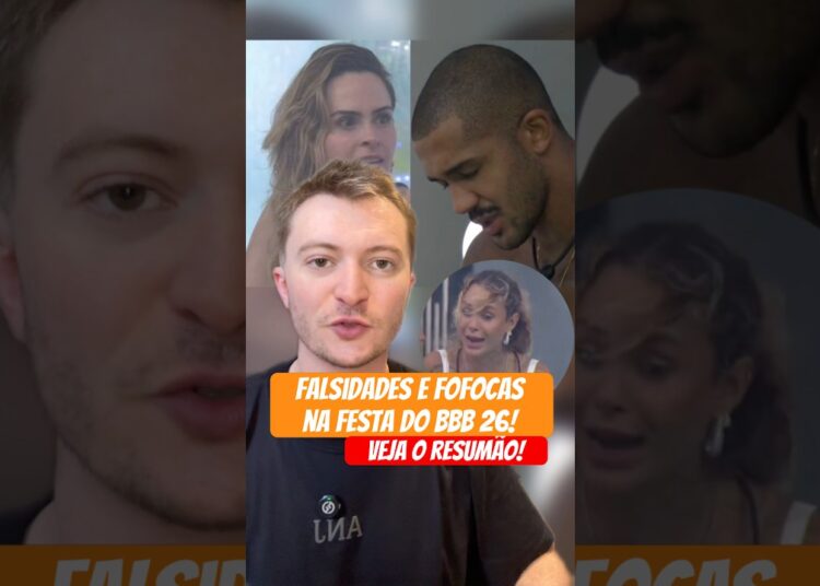 Fofocas e intrigas na festa do BBB 26! Veja o resumão! #bbbnoticias #noticias #bbb #bbb26 #fofoca