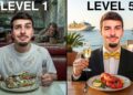 Testei 5 Níveis de Restaurantes