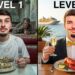 Testei 5 Níveis de Restaurantes