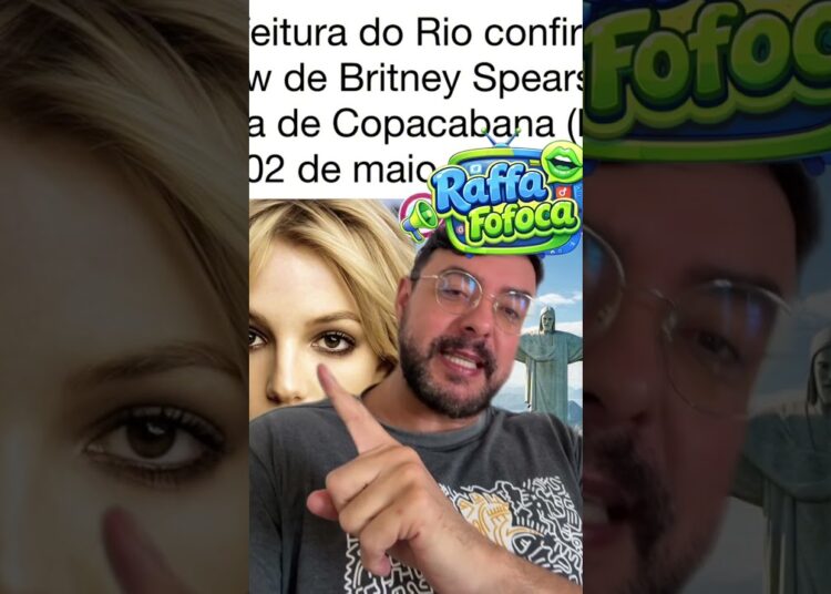 Britney no Brasil #noticias #raffafofoca #celebridades