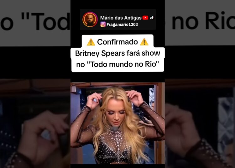 Britney Spears em Copacabana 🔥 #todomundonorio #britneyspears #britneyspearstodomundonorio