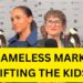 SHAMELESS MARKLE HUGE MASK SLIP ON THIS #royal #meghan #princeharry