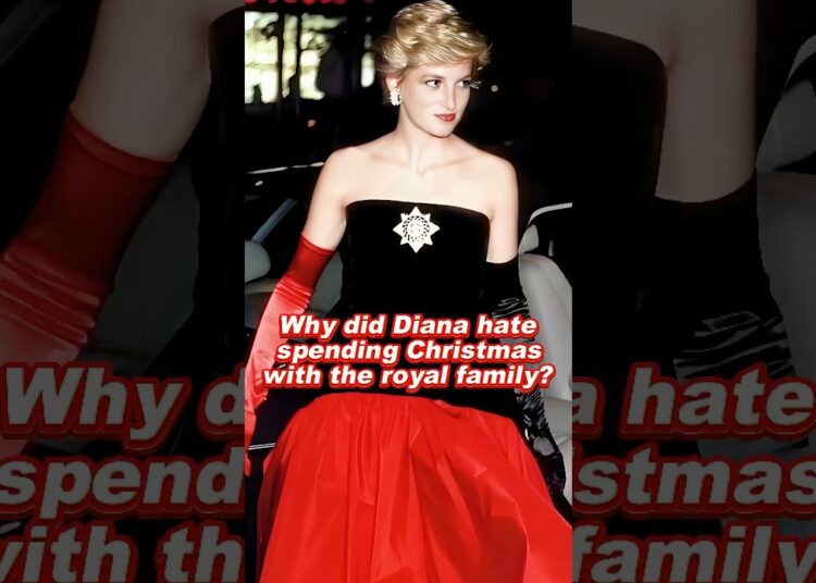 Why did Diana hate spending Christmas with the royal family? #diana #anne #charles #royal