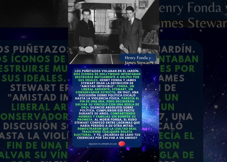 El pacto secreto que salvó su amistad por 5 décadas #lealtad #hollywood