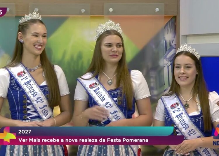 42ª Edição da Festa Pomerana: nova realeza vai representar a festa no próximo ano