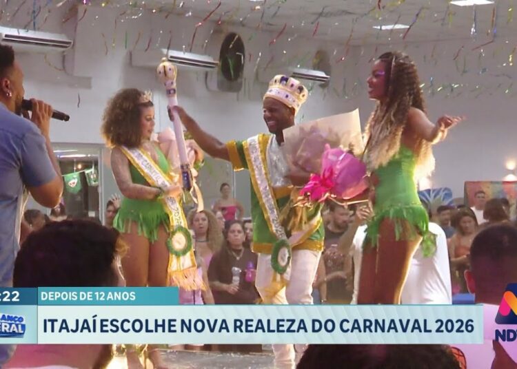 Após 12 anos, Itajaí escolhe nova realeza do Carnaval Papa-Siri 2026