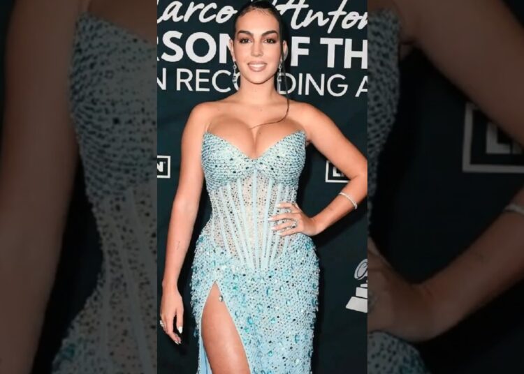 Georgina Rodríguez Turning a Dress into an Iconic Moment #georgina #georginarodrguez #fashion #style