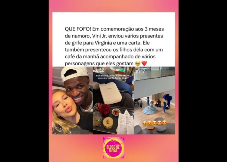 #virginia e #vinijr completam 3 meses de namoro. #fofocas #fofoca