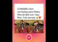 MUITO FOFA ❤️❤️😍#biel #taysreis #fofocas