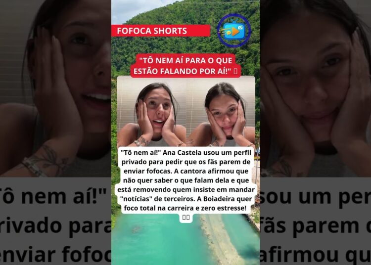 BASTA! ANA CASTELA EXPLODE E PEDE FIM DAS FOFOCAS NO DIRECT! 🤠🚫