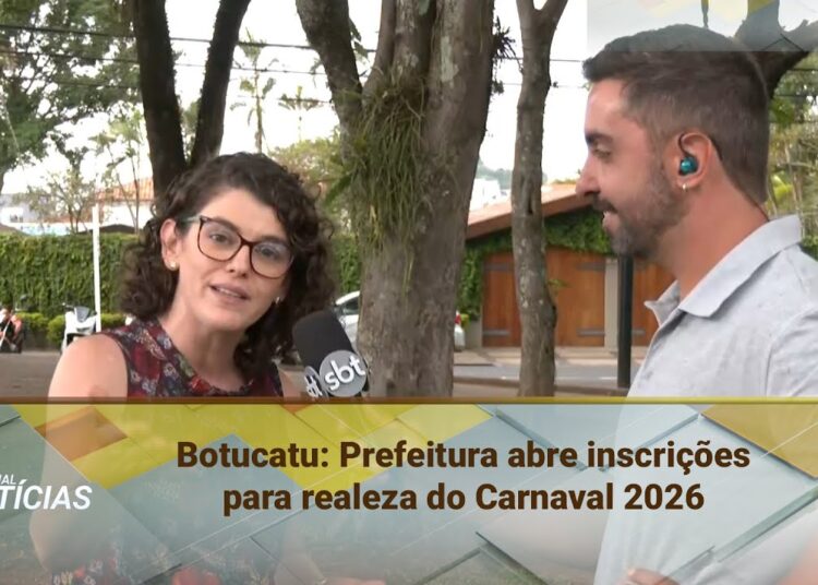 Botucatu: Prefeitura abre inscrições para realeza do Carnaval 2026 (28/01/2026)