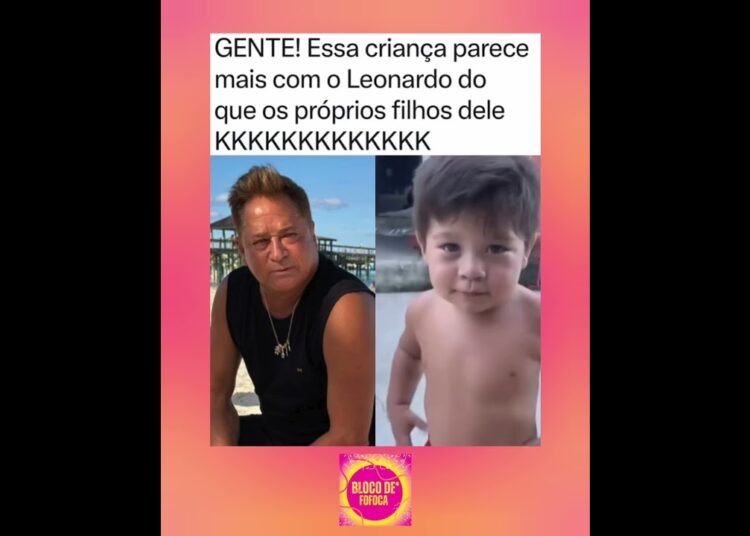 parece muito 😂❤️#leonardo #poliana #zefelipe #fofocas