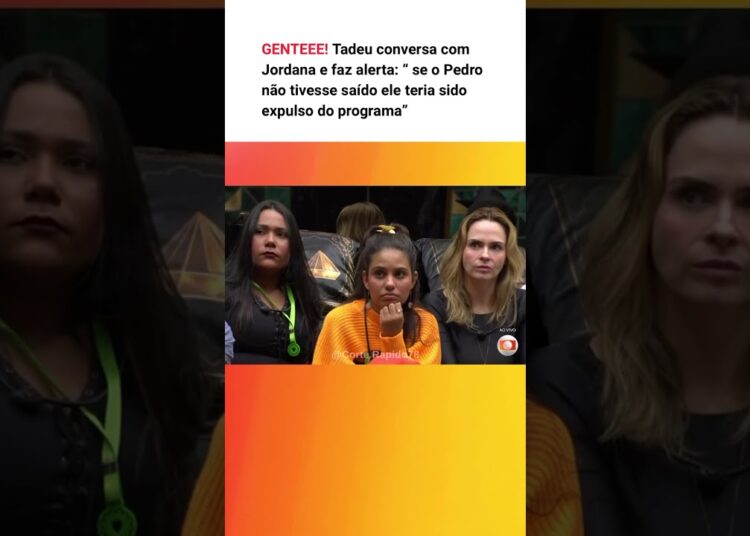 Pronunciamento da Jordana #famosos #bbb26 #fofocas
