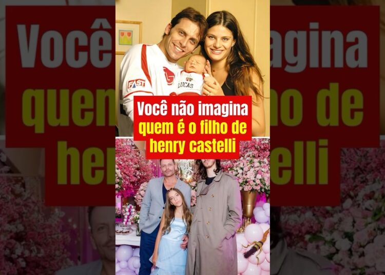 Você não imagina quem é o FILHO de Henri Castelli #fofocas #famosos #novelas